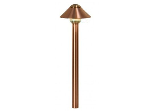 FX Luminaire SC 20W LED Path Light | 18" Riser | Copper | SCLED20W18RCU