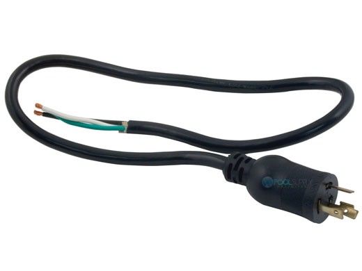 Waterway Power Cord | Twist Lock Plug | 3 Feet | 741-CGGZ-37L