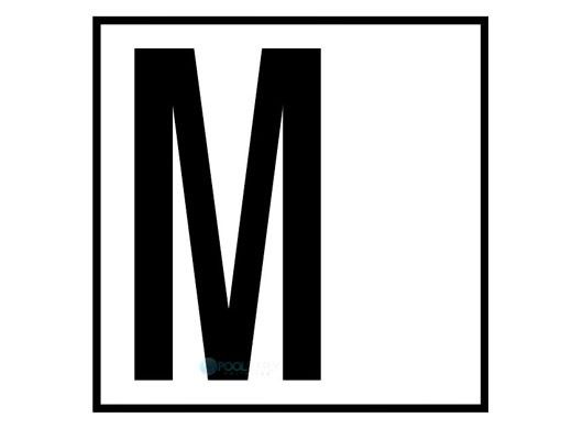 Inlays Ceramic AB Series 6" Tile Deck Depth Marker 5" Number | Metric-5 | Non-Skid | CC623510