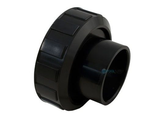 Waterco Union Adapter | 2-1/2" Buttress Thread x 2" Slip | 63406550BLK