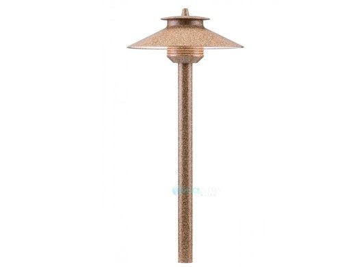 FX Luminaire DM Standard Path Light | 20 Watt with 12" Riser | Desert Granite | DMLED20W12RDG