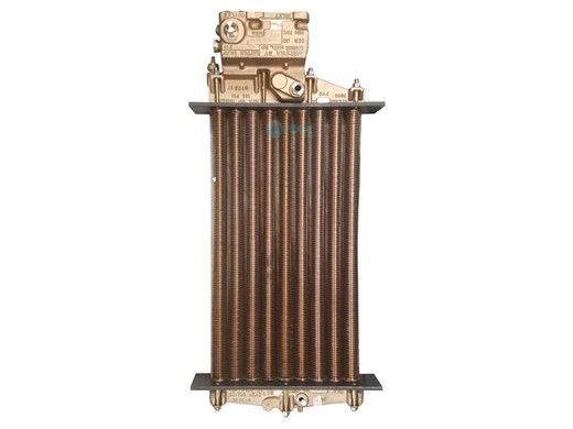 Raypak Heat Exchanger 408 Brass ASME Cupro Nickel Kit | 013809F
