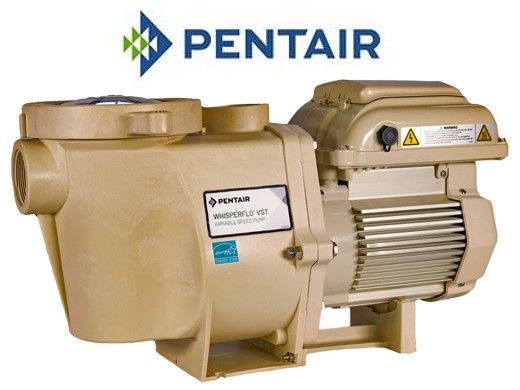 Pentair WhisperFlo VST 2.6 THP Variable Speed Pool Pump | 115-208-230V | 011533