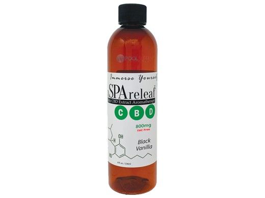 inSPAreleaf CBD Aromatherapy | Black Vanilla | 8oz Liquid | 1693
