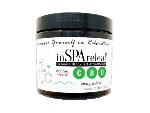 inSPAreleaf CBD Aromatherapy | Hemp & Acai | 16oz. Crystals | 1699