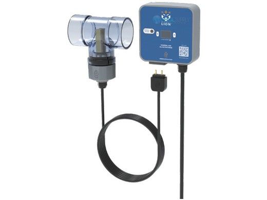 ClearBlue Mineral Lion for Pools and Spas | 40,000 Gallons | 120/240V NEMA Plug | CBI-350B-40-KIT
