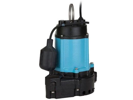 Franklin Electric Little Giant 10EC Series Cast Iron Sump Pump | 1/2HP 115V 750W 67 GPM PSC Motor 20-Foot Power Cord | 510852
