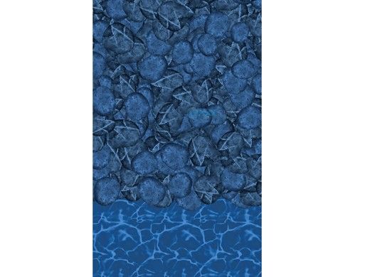 33' Round Uni-Bead Above Ground Pool Liner | Pebble Cove Pattern | 52" Wall | Heavy Gauge | NL522-40