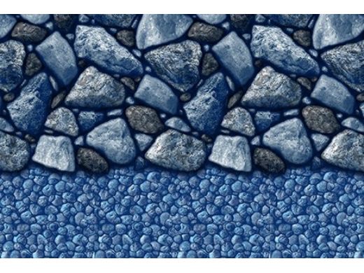 24' Round Boulder Beach Pattern Liner | Uni-Bead | 52" Wall | 290024B52 |