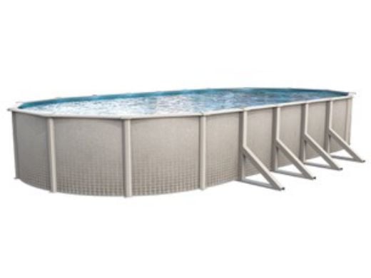 Richland 15'x26' Oval Steel Above Ground Pool with Standard Package | 52" Wall | 187722