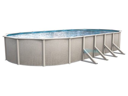 Richland 18'x33' Oval Steel Above Ground Pool with Standard Package | 52" Wall | 187724