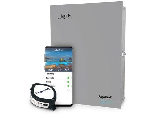 Jandy AquaLink RS PS6 Pool and Spa Kit with PureLink SubPanel PLC1400 and iAquaLink | iQ906-PS-PC-SWC