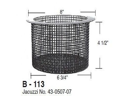 Aladdin Basket for Jacuzzi No. 43-0507-07 | B-113