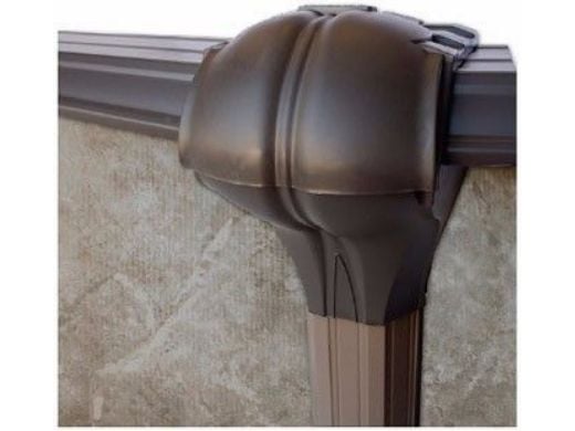 8' Round Resin <b>Salt Friendly</b> Coronado | 54" Wall