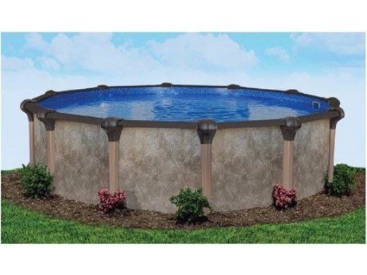 Coronado 33' Round Resin <b>Salt Friendly</b> Sub-Assembly | 54" Wall | 5-4933-144-54PS