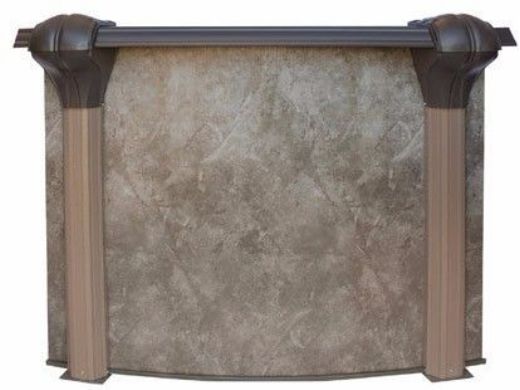 16' x 24' Round Resin <b>Salt Friendly</b> Coronado | 54" Wall
