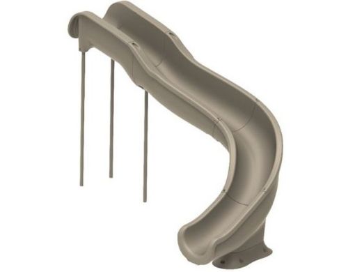 Global Pool Products Landscape Slide Swimming Pool Slide | Right Turn | Sandstone | GPPSSW17-SAND-R
