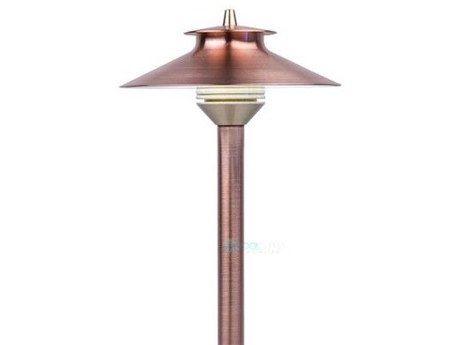 FX Luminaire DM 3LED Pathlight | Zone Dimming | 18in Riser | Antique Bronze | DMLEDTAABGZD3LED18RAAB