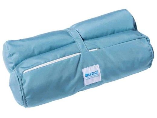 Ledge Lounger Laze Hammock | Canvas Mineral Blue | LL-LZ-HM-CMB