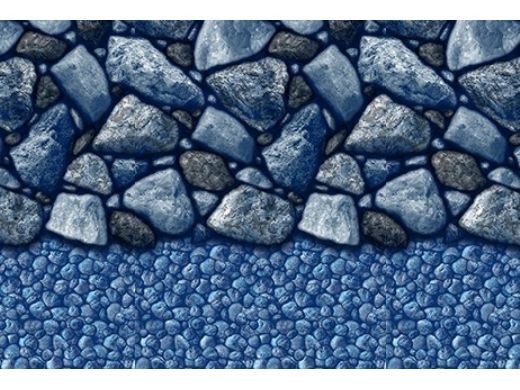 Boulder Beach 16' x 24' Oval 52" Tall Uni-Bead Above Ground Pool Liner | 291624B52