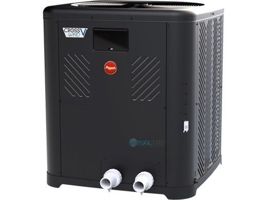 Raypak Crosswind V Vertical Discharge Heat Pump | 102,000 BTU | 5 Turn Titanium Heat Exchanger | Digital Controls | TWPH-5550EHT10 | TWPH-5550EHT11 | TWPH-5550EHT08