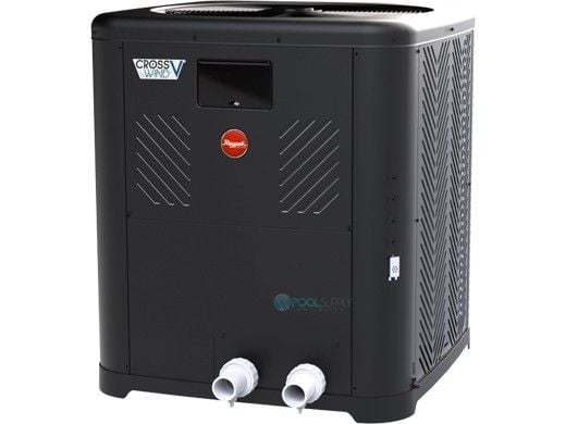 Raypak Crosswind V Vertical Discharge Heat Pump | 118,000 BTU | 5 Turn Titanium Heat Exchanger | Digital Controls | TWPH-6550EHT10 | TWPH-6550EHT11 | TWPH-6550EHT08