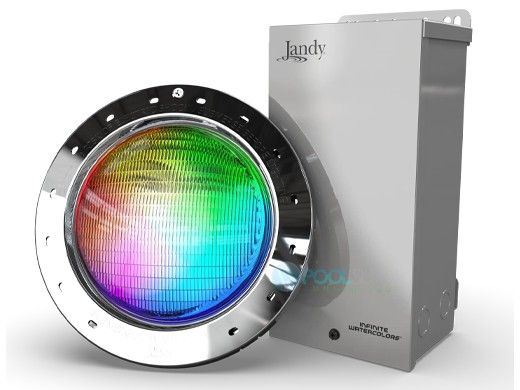Jandy Watercolors 2-LED Light Kit with 300 Watts Light Controller | 100 Cord | IWCPSKIT100