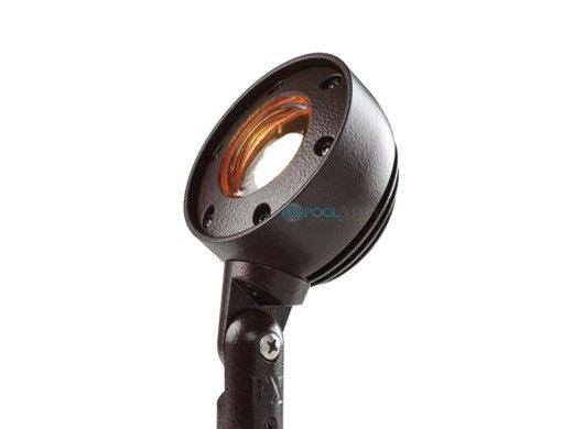 FX Luminaire RW Directional Pathlight | 3LED | 12in Riser | Flat Black | RW-3LED-12R-FB