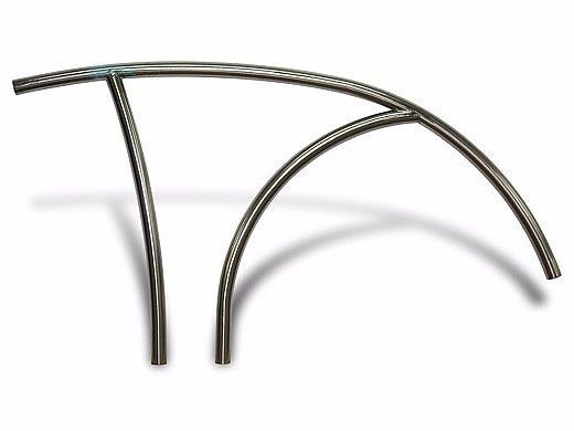 *Custom SR Smith Artisan Series Deck-Mounted Stair Rail | .065 Thickness 304 Stainless Steel 1.90" OD | Silver Gray | ART-1004-SG | R-9999