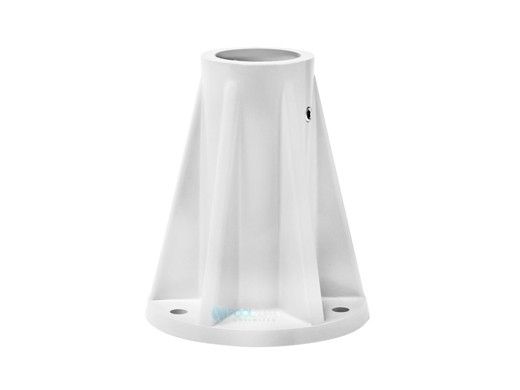 Saftron 6'' Surface Mounting Base | Case | White | SB-F-24-CS-W