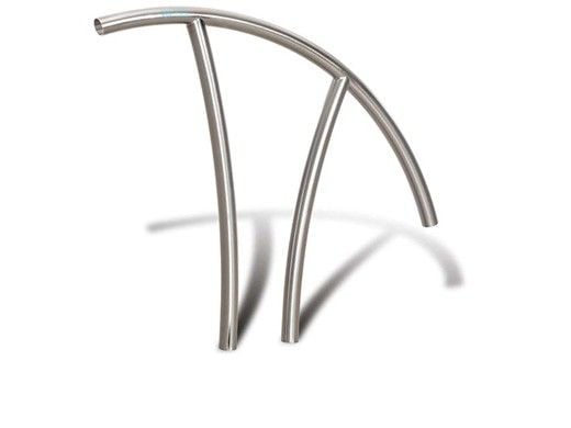SR Smith Artisan Series Hand Rail Single | .065 Thickness 304 Stainless Steel 1.90" OD | Powder Coated Pearl White | ART-1001S-PW