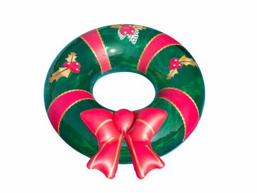 Christmas Wreath Swim Ring | 90092