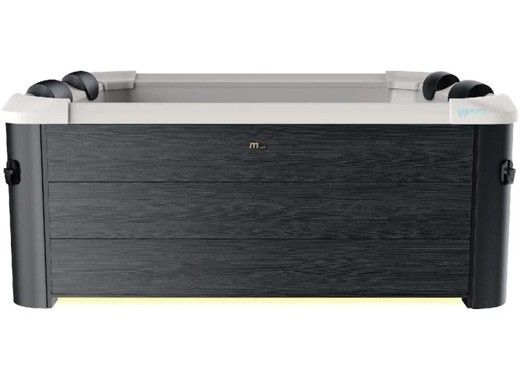 MSpa Frame Series Oslo Inflatable Bubble & Jet Spa | Luxury Wood-Like Finish | 6-Person | F-OS063W