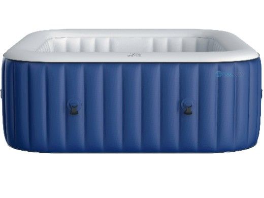 MSpa Lite Series Orbit Inflatable Square Bubble Spa | 4-Person | LS042-NA