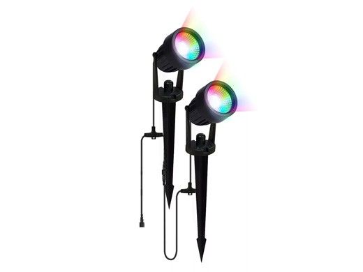 NeuTerra Terra Series RGB Landscape Spotlight | without Transformer | 2-Pack | TER-ABGLSL