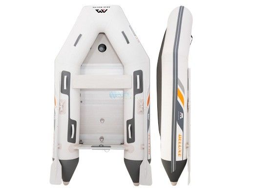 Aqua Marina A-Deluxe Inflatable Speed Boat | Aluminum Floor | 3+1 Person | 9' 1" x 4' 11" | BT-88850AL
