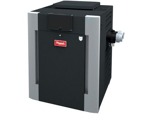Raypak Digital ASME Propane Gas Commercial Swimming Pool Heater | 266k BTU Cupro Nickel Heat Exchanger | Altitude 2000-2999 Ft | B-R266A-EP-X #58 017416