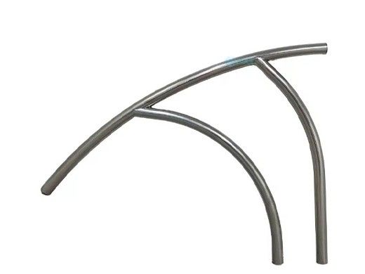 Global Pool Products Modern Coolest 3 Bend Handrail | Polished | GPP-MR-HR-SS-CR