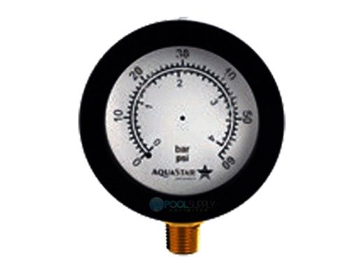 AquaStar Pressure Gauge with Boot for Pipeline Filter | PF2011