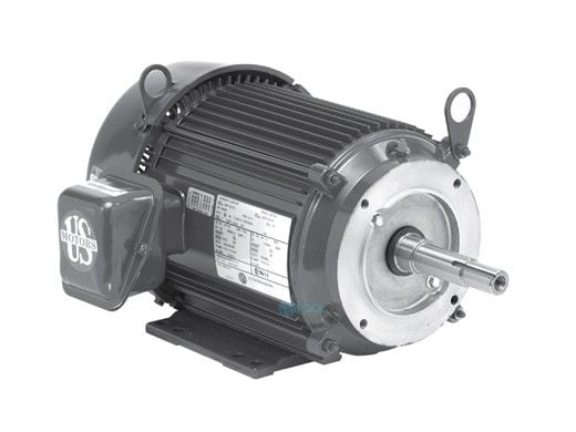 U.S. Motors Pentair EQ Pump Series Replacement Pool Motors | 3HP 3-Phase 208-230-460V | EEQKT750