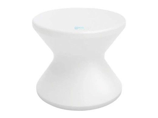 Ledge Lounger Signature Collection 14" Side Table without Umbrella Hole | White | LL-SG-ST-14NH-W