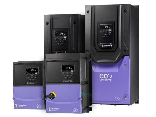 Eco Optidrive Variable Frequency Drive 10HP 3PH to 3PH 200-240V with Switch | VF723-L010N-I4X