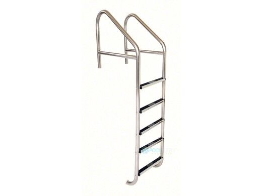 SR Smith 5-Step Standard Cross Brace Plus Commercial Ladder With Stainless Steel Treads | 23" with .065 Tickness | Marine Grade | 10118-MG