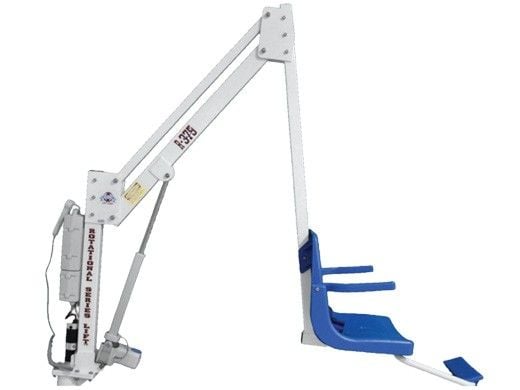 Global Pool Products 360 Degree R-350 Rotational Pool Lift | Anchor Not Included | R350MTRNA