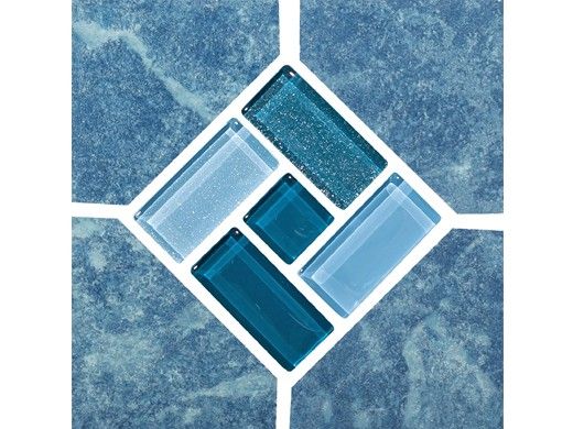 National Pool Tile Blue Seas 6x6 Series | Light Blue | SEA-LIGHT DECO GL