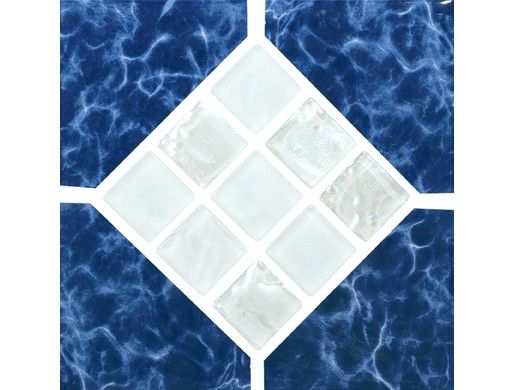 National Pool Tile Islands 6x6 Series | Ocean Breeze | ISLANDS OBZ DECO GL