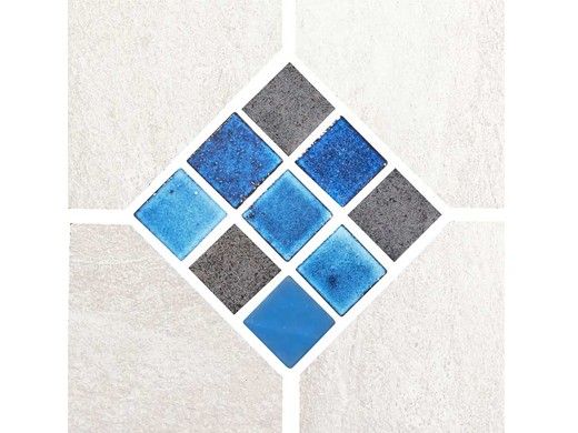 National Pool Tile Slate 6x6 Series | White | SLT-WHITE DECO