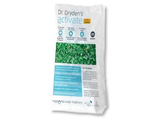 Maytronics Dr. Drydens Activate Glass Filter Media | Grade 2 Coarse | 25 lb. Bag | A999009