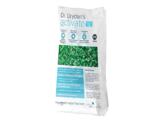 Maytronics Dr. Drydens Activate Glass Filter Media | Grade 1 Fine | 25 lb. Bag | A999008