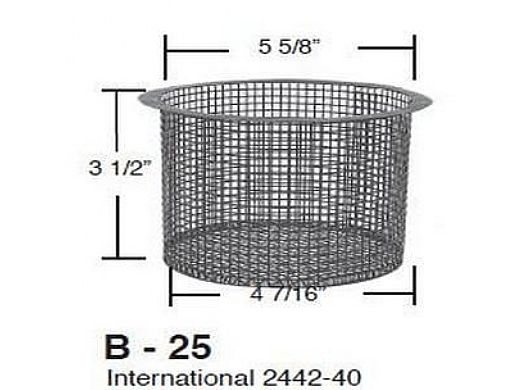 SuperPro Powder Coated Metal Basket for International 2442-40 | B-25